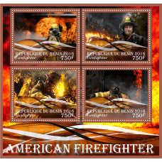 American firefighter